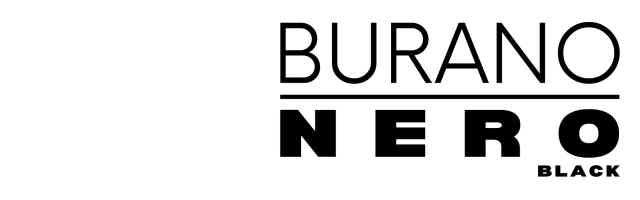 Burano Nero Black Logo